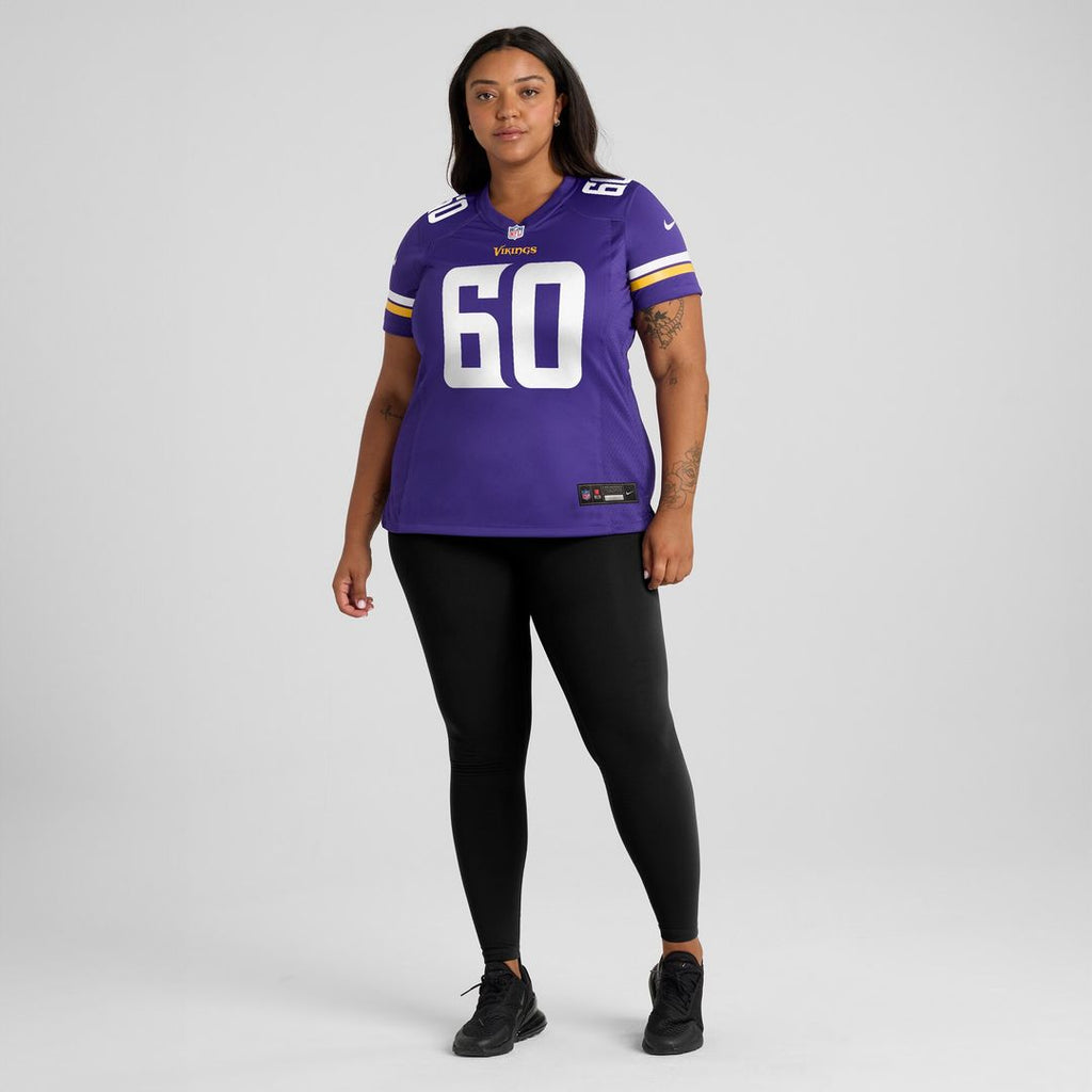 Joe Huber Minnesota Vikings Nike Women's Team Game Jersey -  Purple