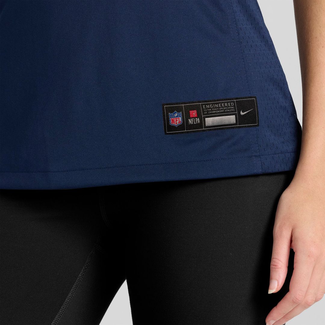 Grey Zabel Seattle Seahawks Nike Women's Team Game Jersey -  College Navy