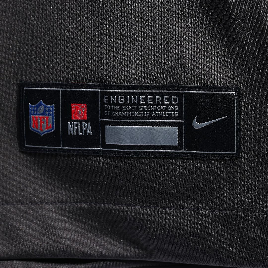 Tampa Bay Buccaneers Nike Alternate Custom Game Jersey - Pewter