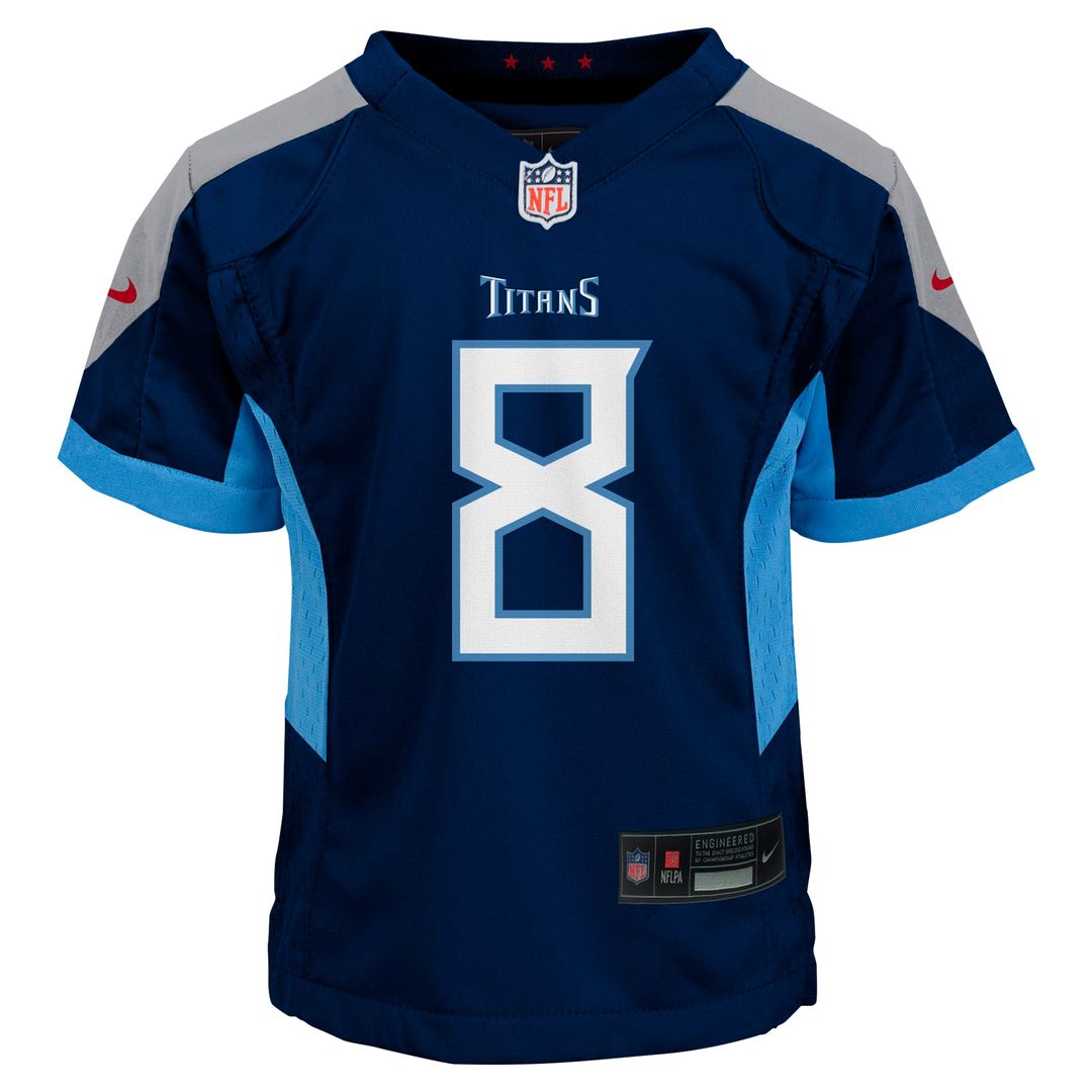 Will Levis Tennessee Titans Nike Toddler Alternate Oilers Throwback Game Jersey - Light Blue