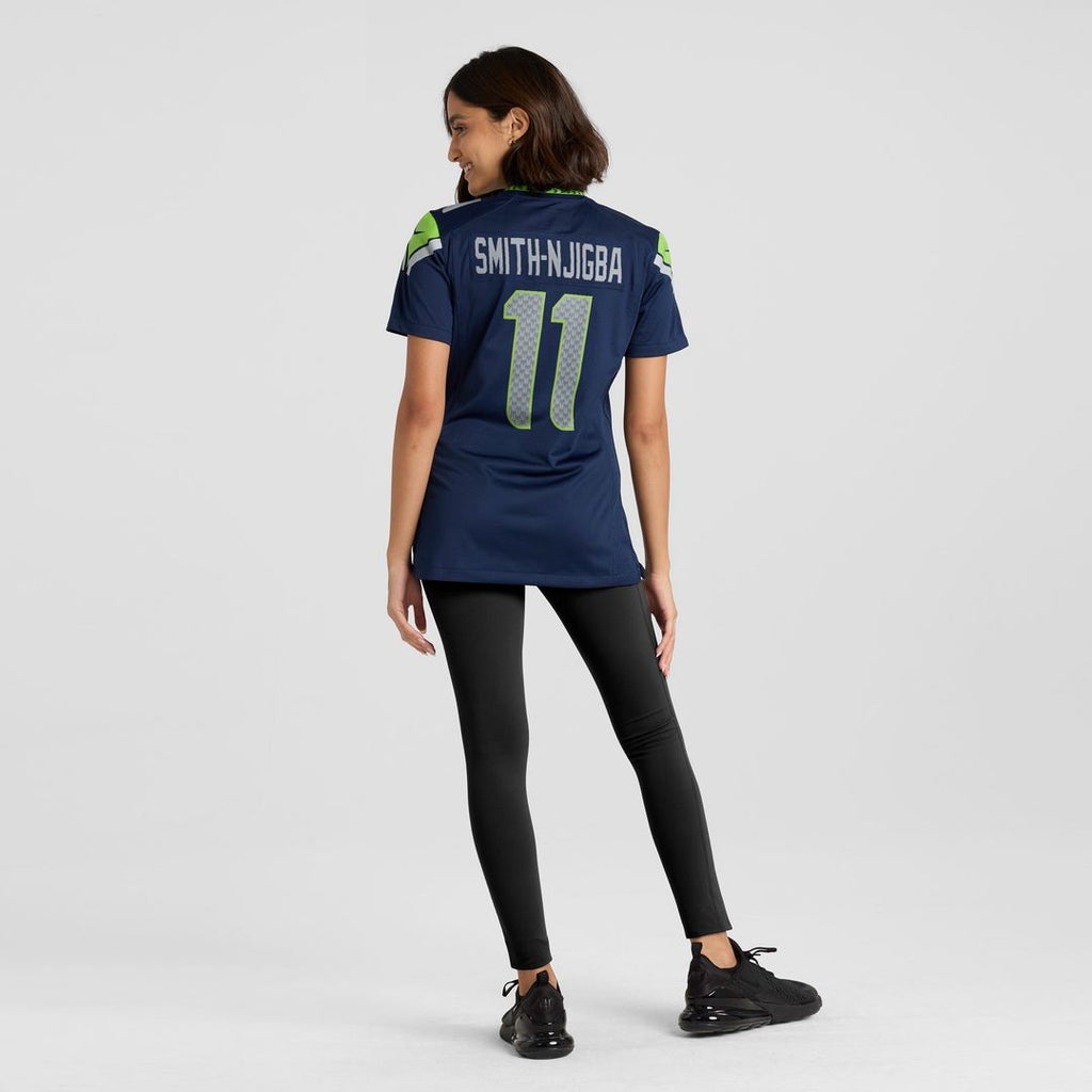 Jaxon Smith-Njigba Seattle Seahawks Nike Women's Throwback Player Game Jersey - Royal