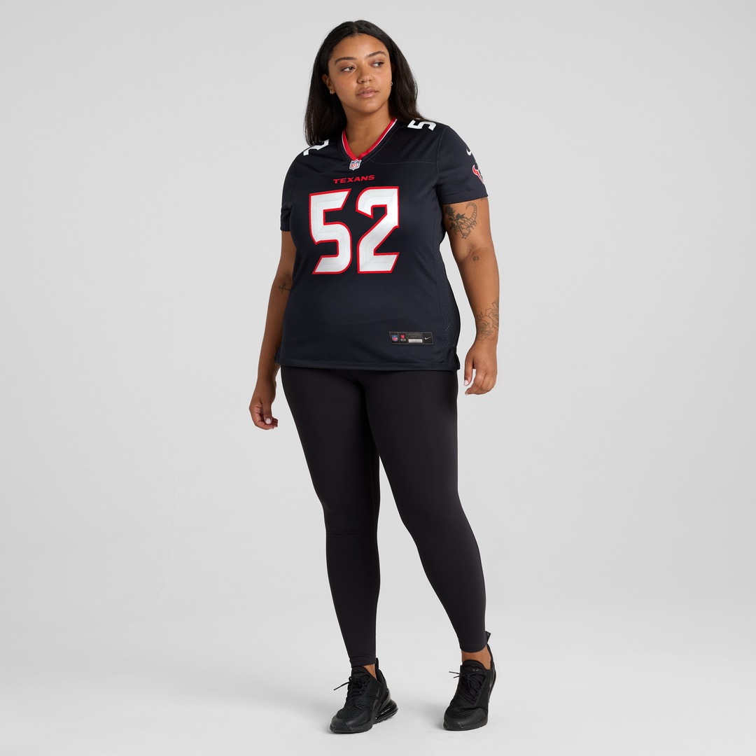 Xavier Thomas Houston Texans Nike Women's Team Game Jersey -  Navy