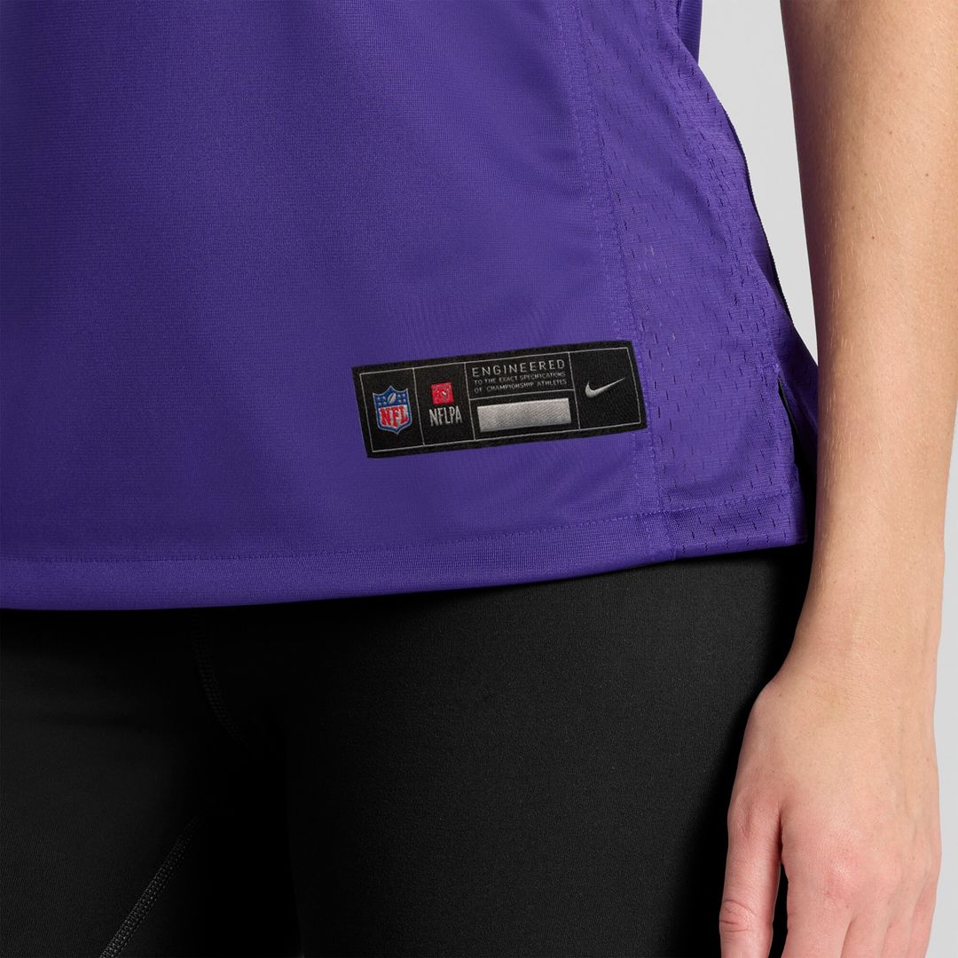 Ben Yurosek Minnesota Vikings Nike Women's Team Game Jersey -  Purple
