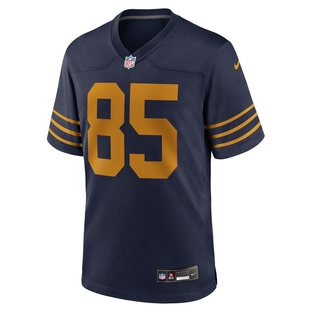 Tucker Kraft Green Bay Packers Nike Alternate  Game Jersey -  Navy