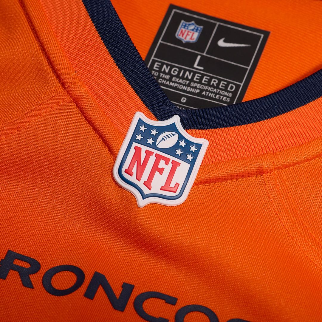 Matt Peart Denver Broncos Nike Team Game Jersey -  Orange