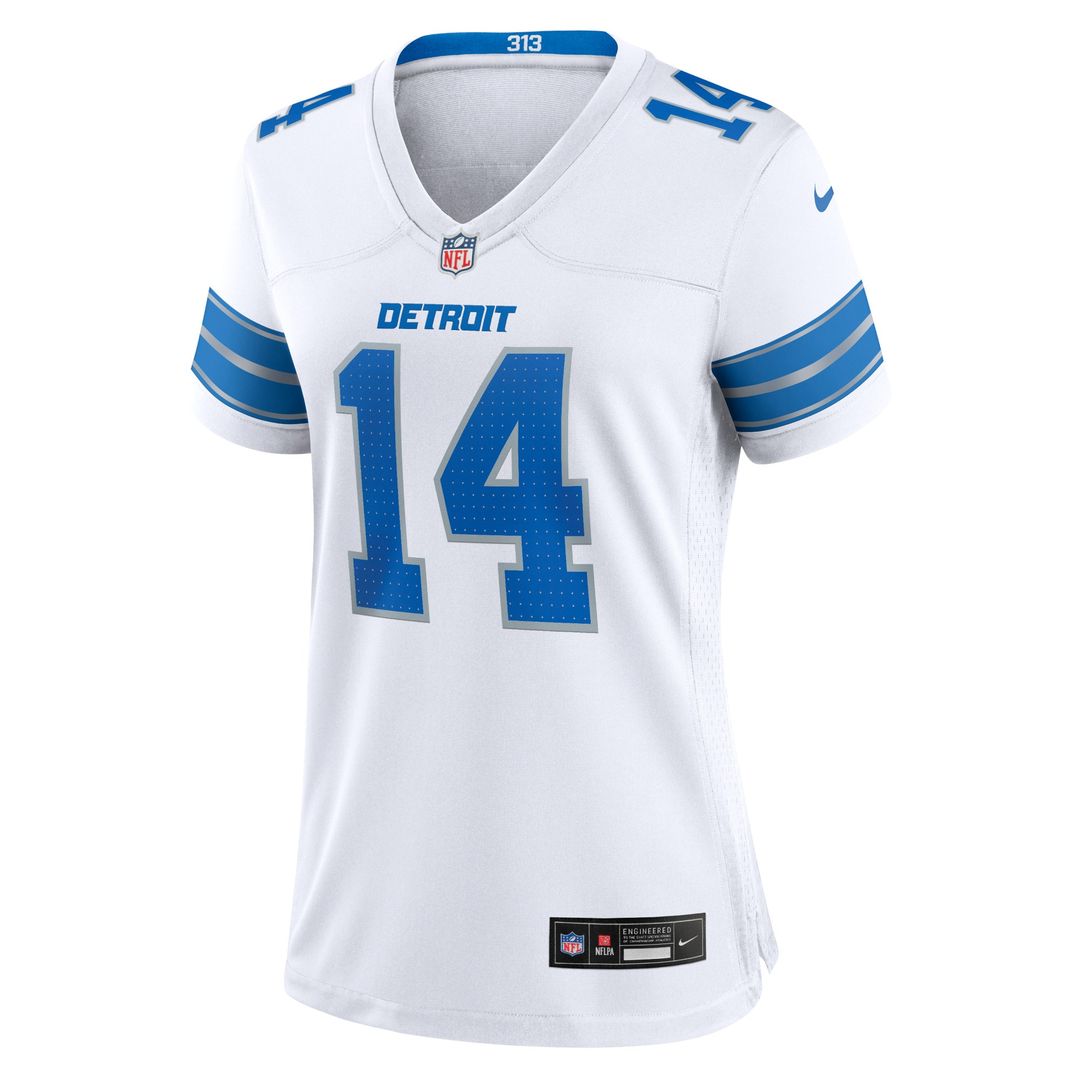 Amon-Ra St. Brown Detroit Lions Nike Women's Team Game Jersey - Blue