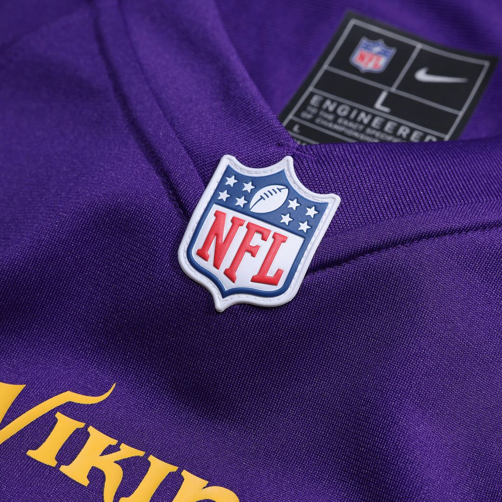 Dallas Turner Minnesota Vikings Nike  Game Jersey -  Purple