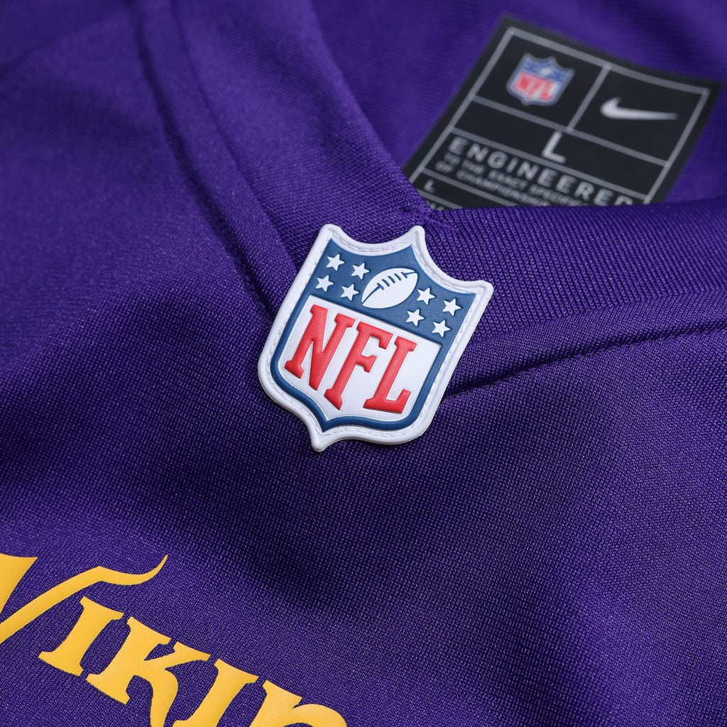 T.J. Hockenson Minnesota Vikings Nike Game Player Jersey - Purple