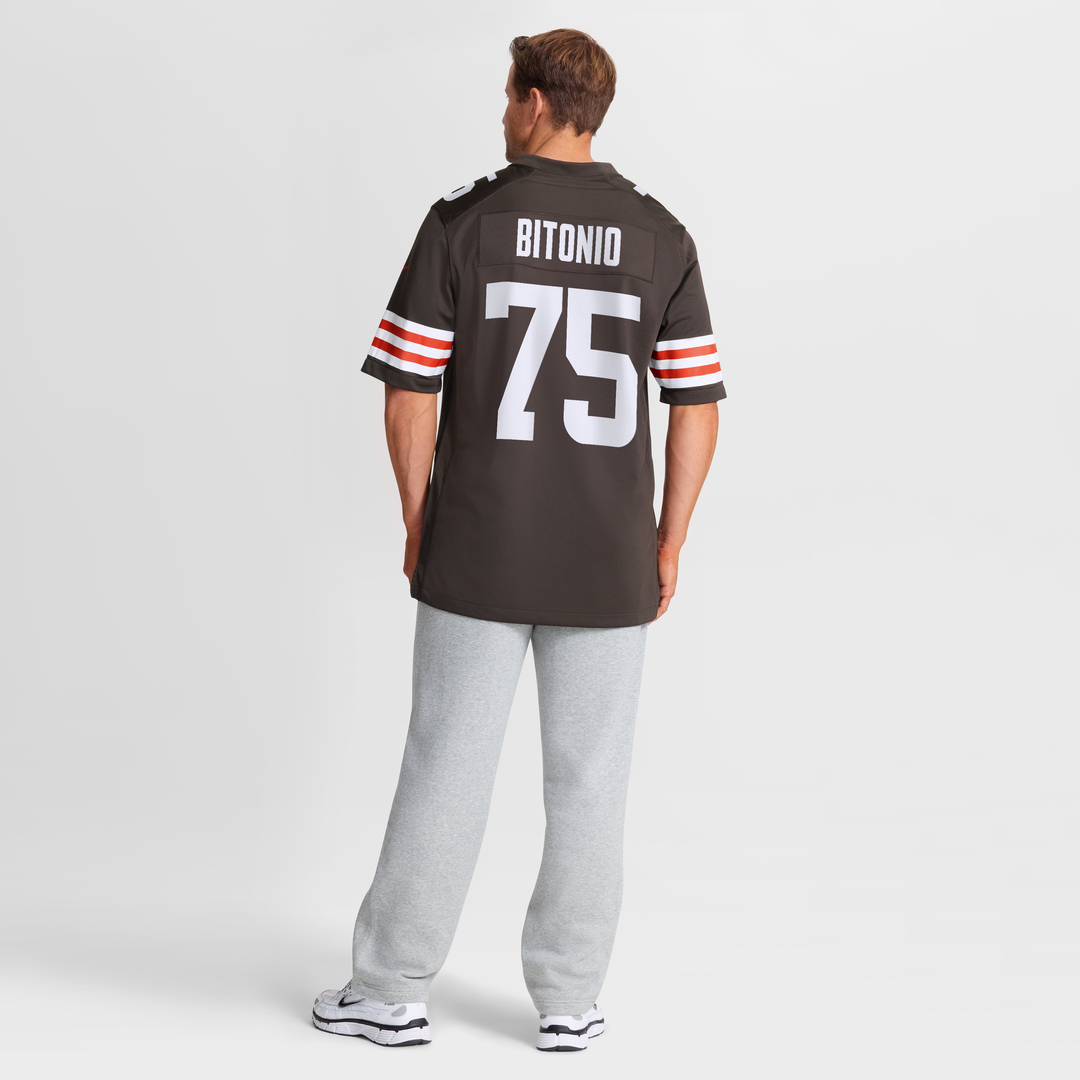 Joel Bitonio Cleveland Browns Nike Game Jersey - Brown