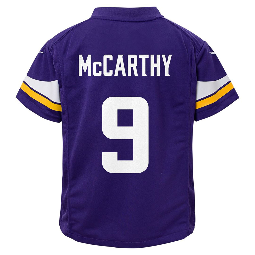 J.J. McCarthy Minnesota Vikings Nike Preschool Player Game Jersey - Purple