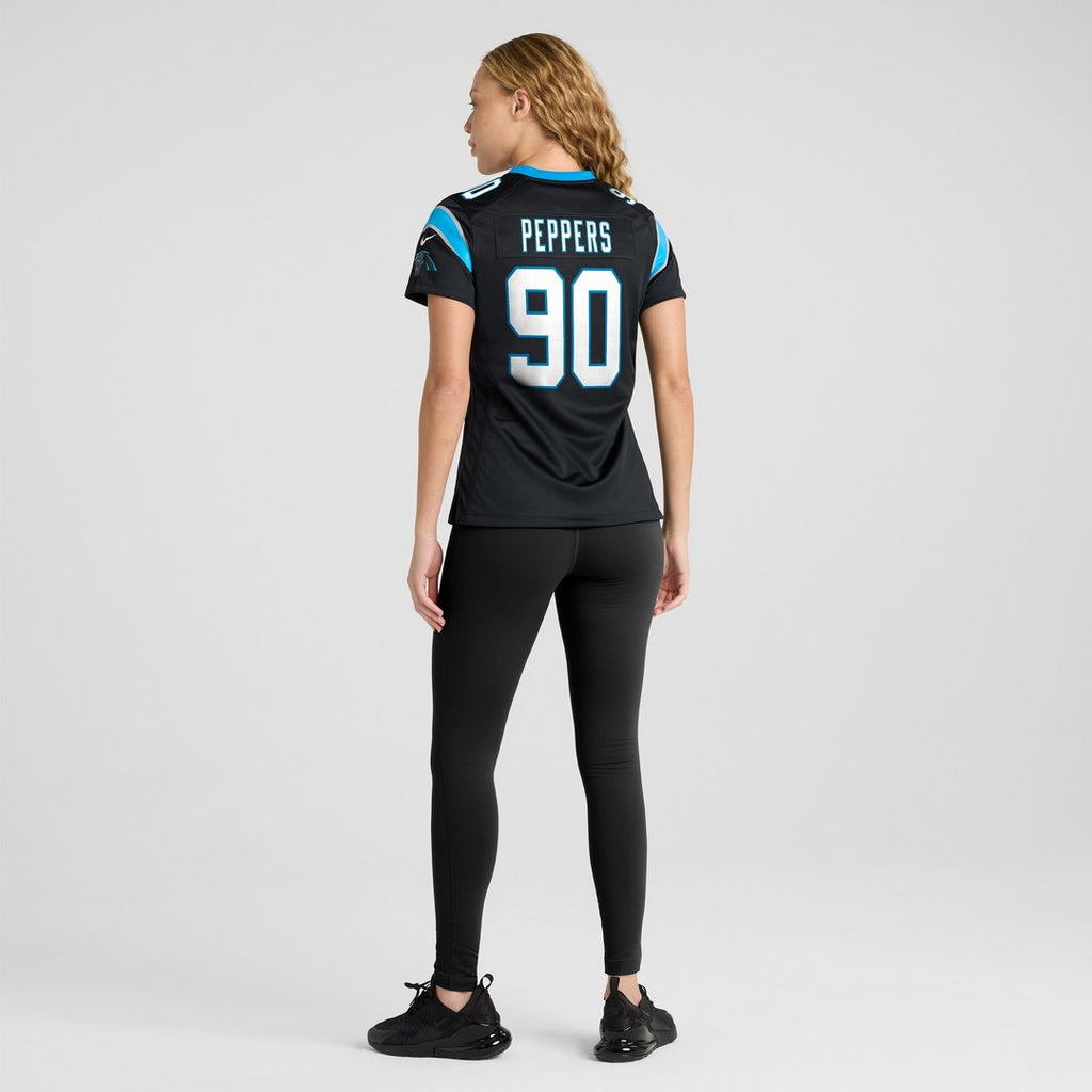 Julius Peppers Carolina Panthers Nike Women's Retired Player Game Jersey - Black
