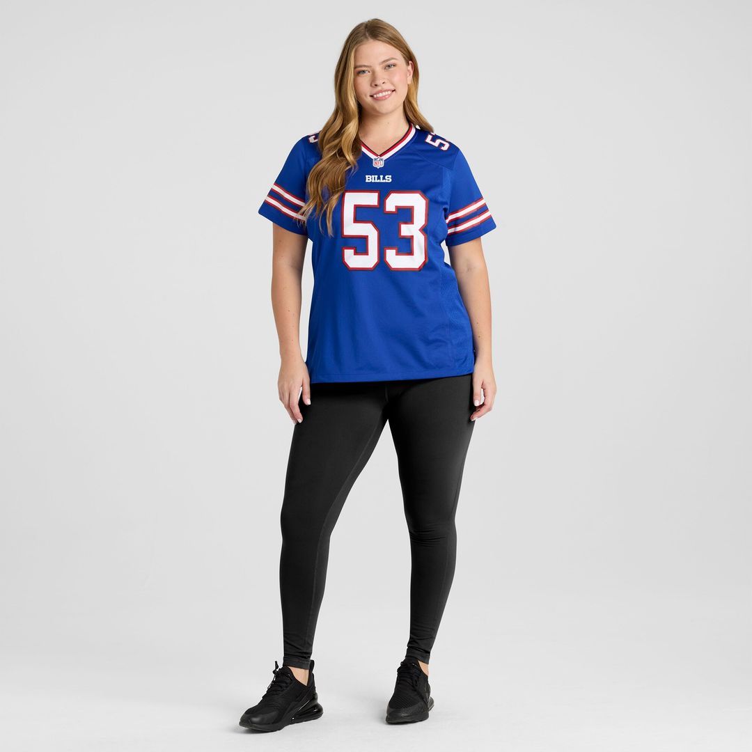 Lloyd Cushenberry III Buffalo Bills Nike Women's Team Game Jersey -  Royal