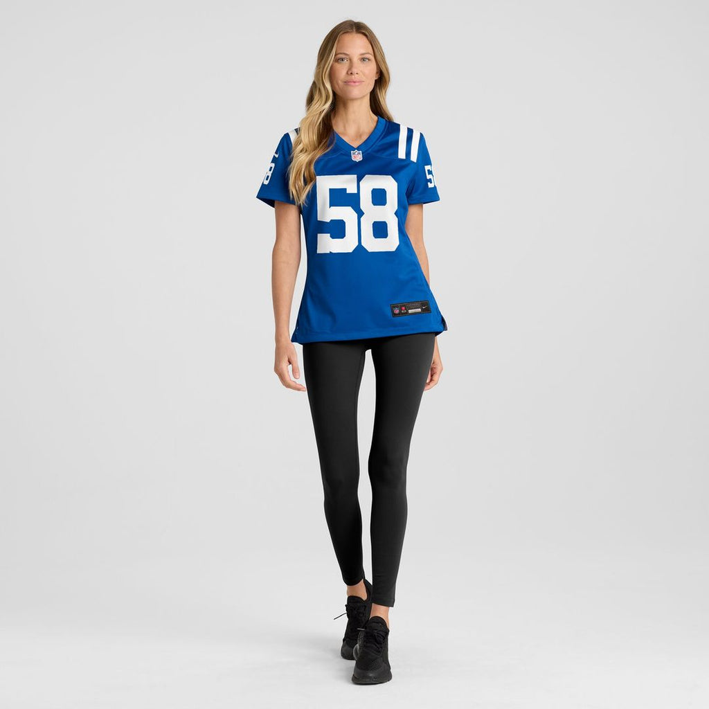 Austin Ajiake Indianapolis Colts Nike Women's Game Jersey -  Royal
