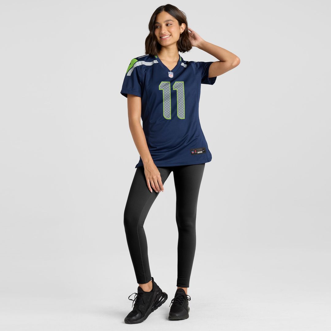 Jaxon Smith-Njigba Seattle Seahawks Nike Women's Throwback Player Game Jersey - Royal