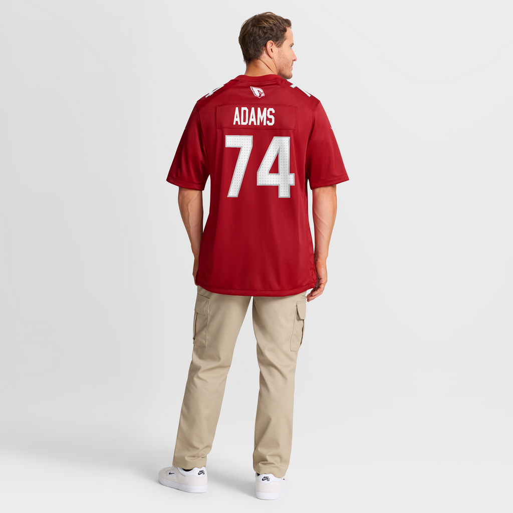 Isaiah Adams Arizona Cardinals Nike Team Game Jersey -  Cardinal