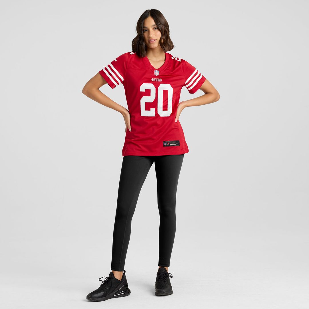 Upton Stout San Francisco 49ers Nike Women's Team Game Jersey -  Scarlet