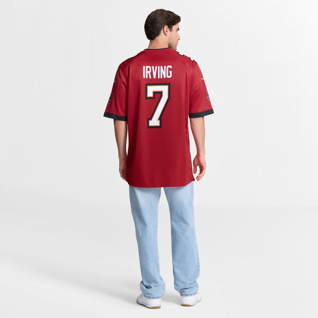 Bucky Irving Tampa Bay Buccaneers Nike Alternate Game Jersey -  Pewter