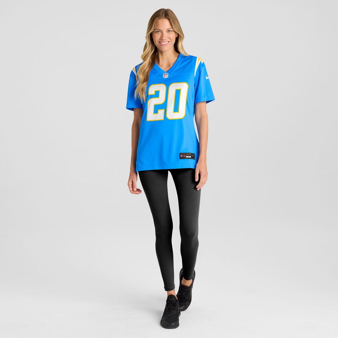 Cam Hart Los Angeles Chargers Nike Women's  Game Jersey -  Powder Blue