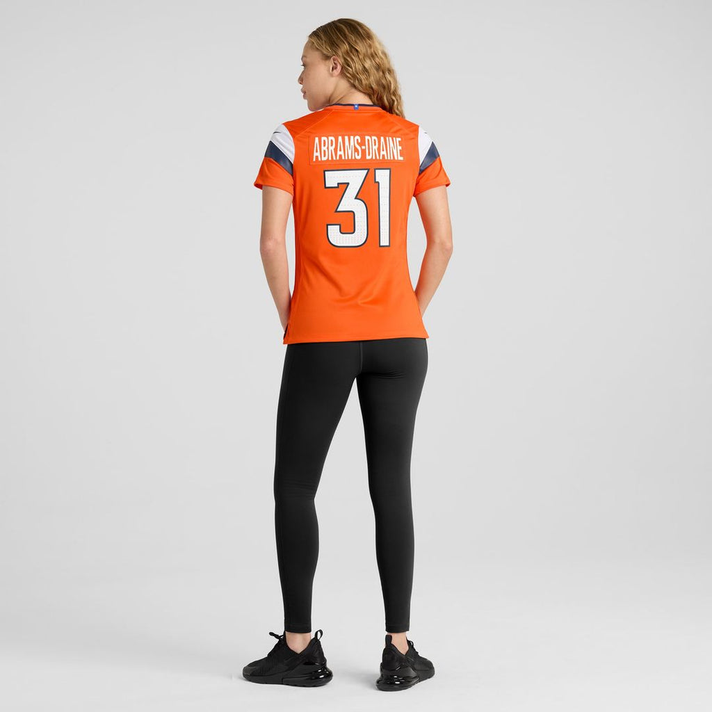Kris Abrams-Draine Denver Broncos Nike Women's Team Game Jersey -  Orange