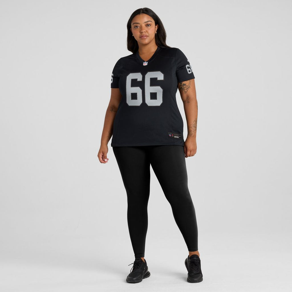 Dylan Parham Las Vegas Raiders Nike Women's Game Player Jersey - Black