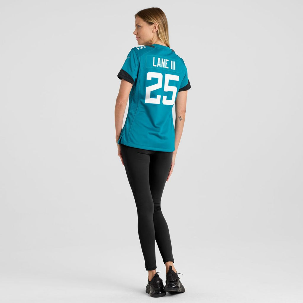 Rayuan Lane III Jacksonville Jaguars Nike Women's Team Game Jersey -  Teal