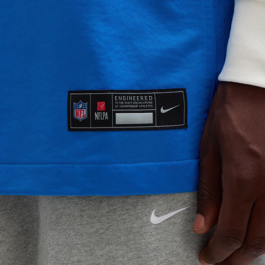 Amon-Ra St. Brown Detroit Lions Nike Game Jersey - Blue