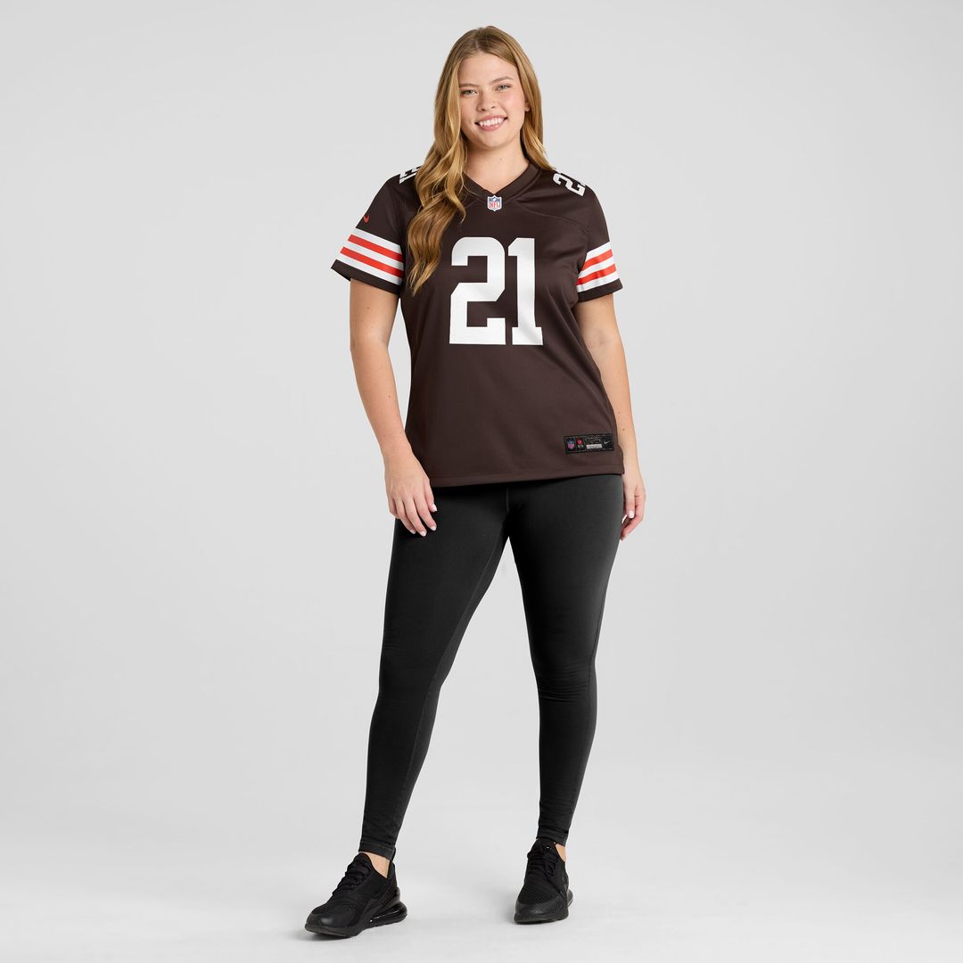 Denzel Ward Cleveland Browns Nike Women's Player Game Jersey - Brown