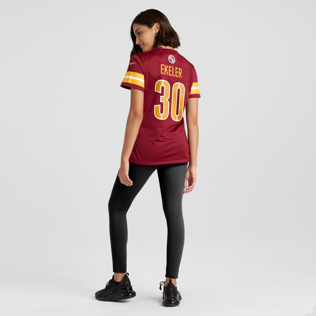 Austin Ekeler Washington Commanders Nike Women's Game Player Jersey - Burgundy
