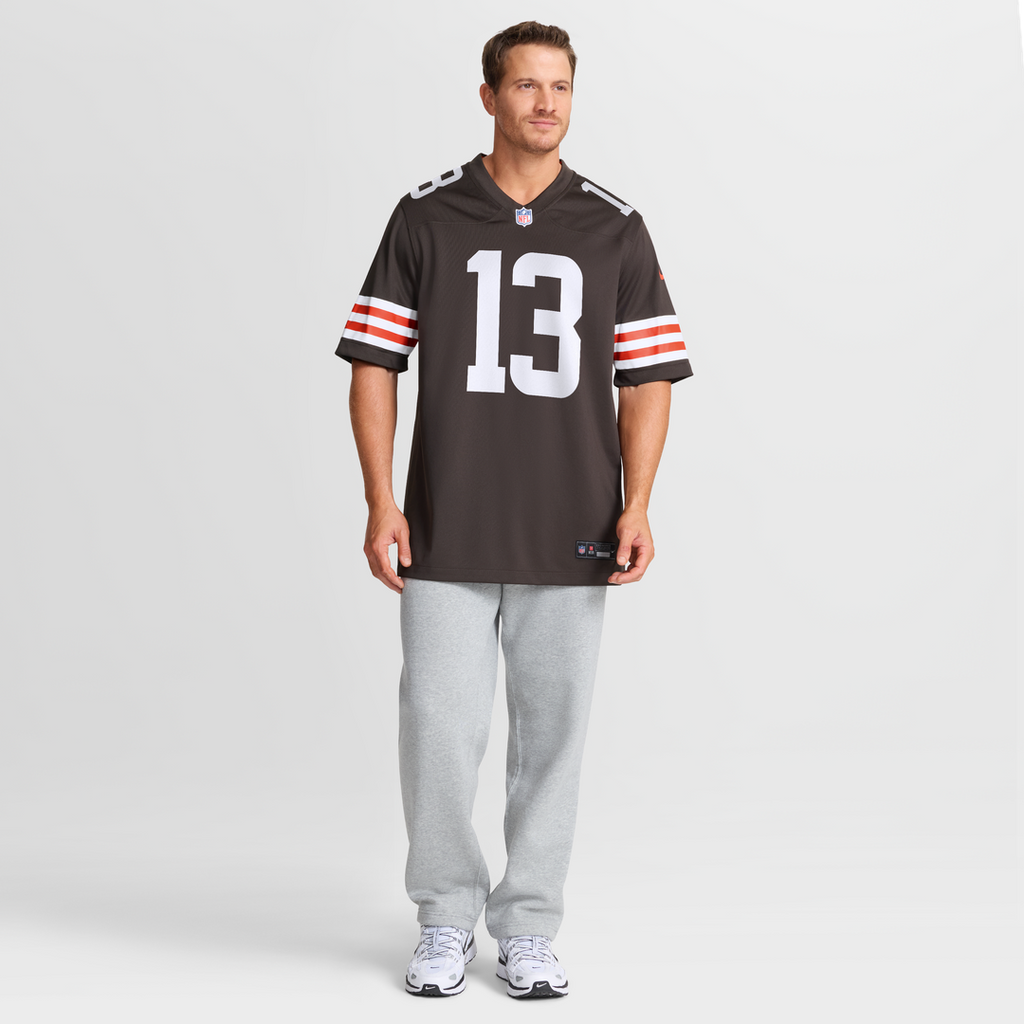 Corey Bojorquez Cleveland Browns Nike Game Jersey - Brown