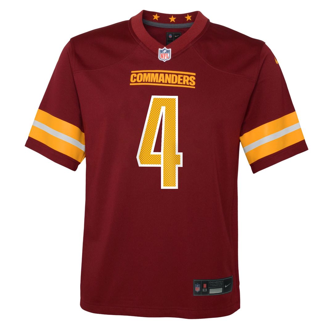 Frankie Luvu Washington Commanders Nike Youth Team Game Jersey - Burgundy