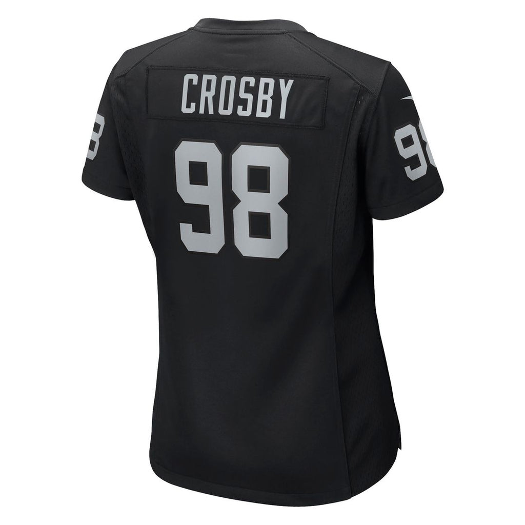 Maxx Crosby Las Vegas Raiders Nike Women's  Game Jersey -  White