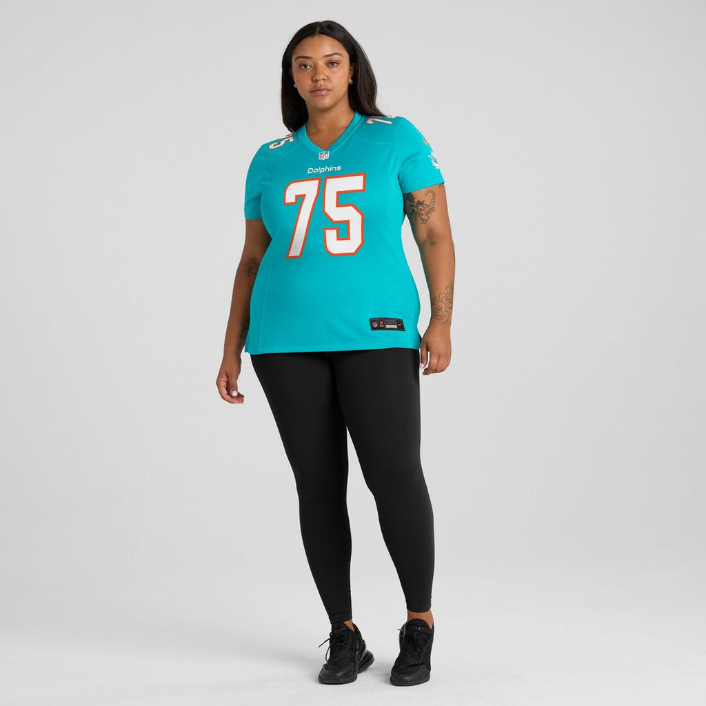 Jack Driscoll Miami Dolphins Nike Women's Team Game Jersey -  Aqua