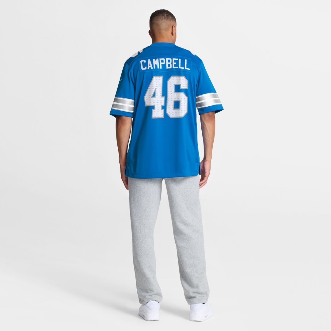 Jack Campbell Detroit Lions Nike White Game Jersey -  White