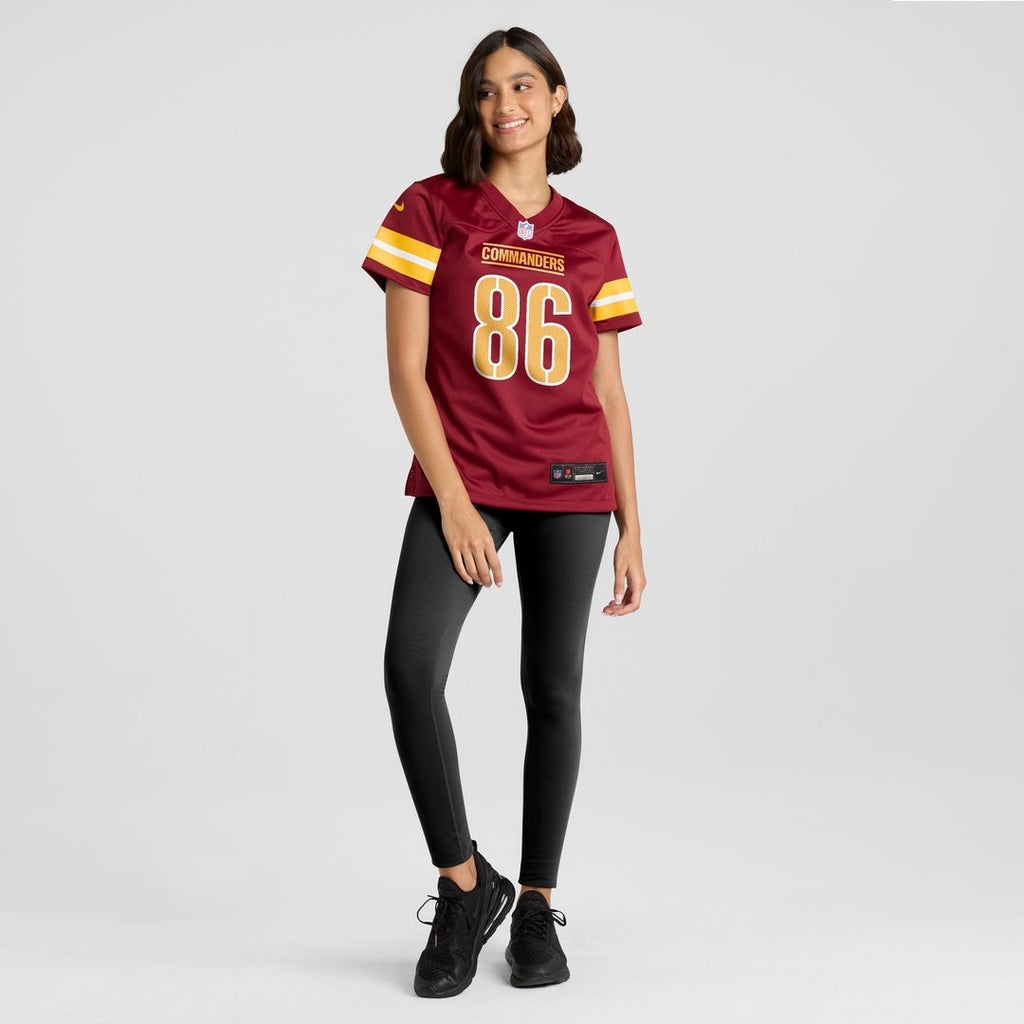Zach Ertz Washington Commanders Nike Women's Game Jersey -  Burgundy