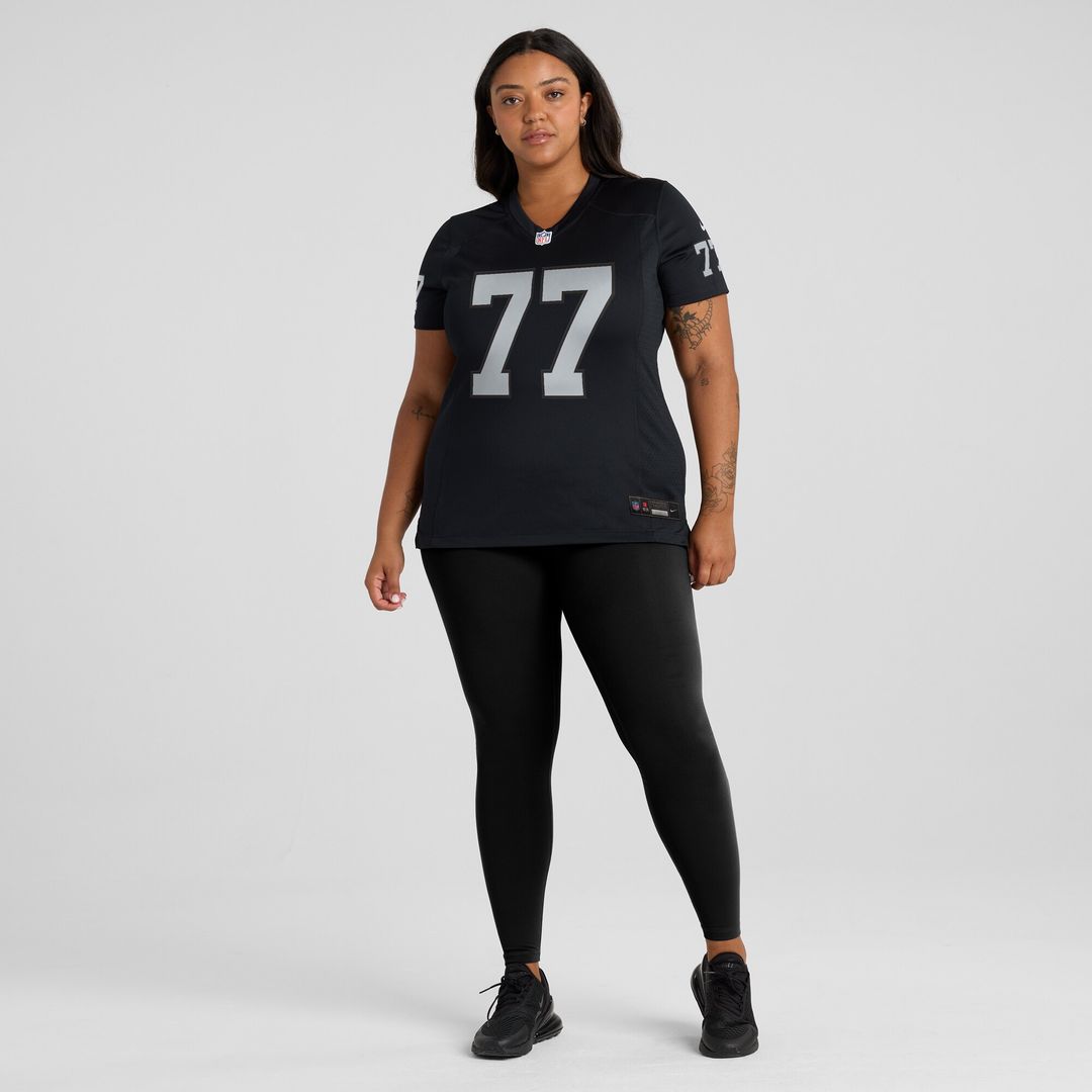 Thayer Munford Jr. Las Vegas Raiders Nike Women's Team Game Jersey -  Black