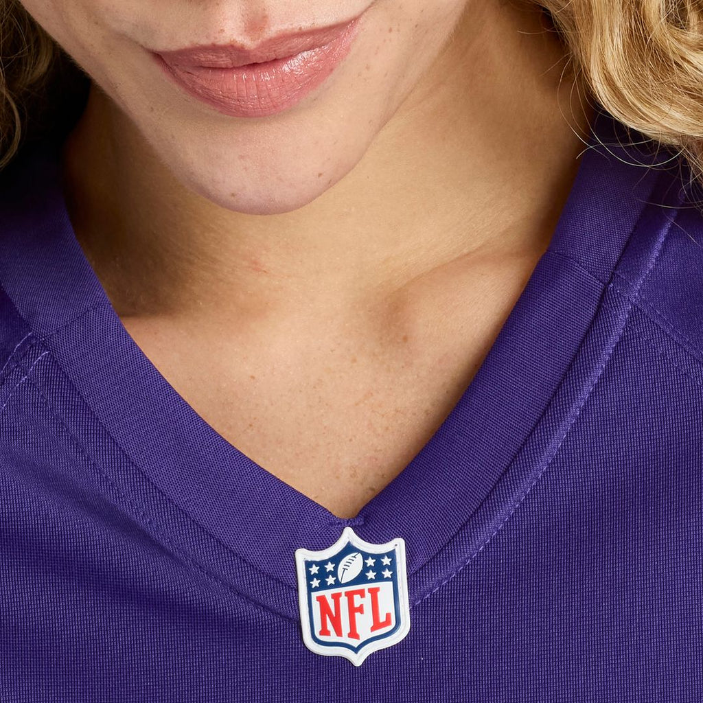 Nick Moore Baltimore Ravens Nike Women's Game Player Jersey - Purple