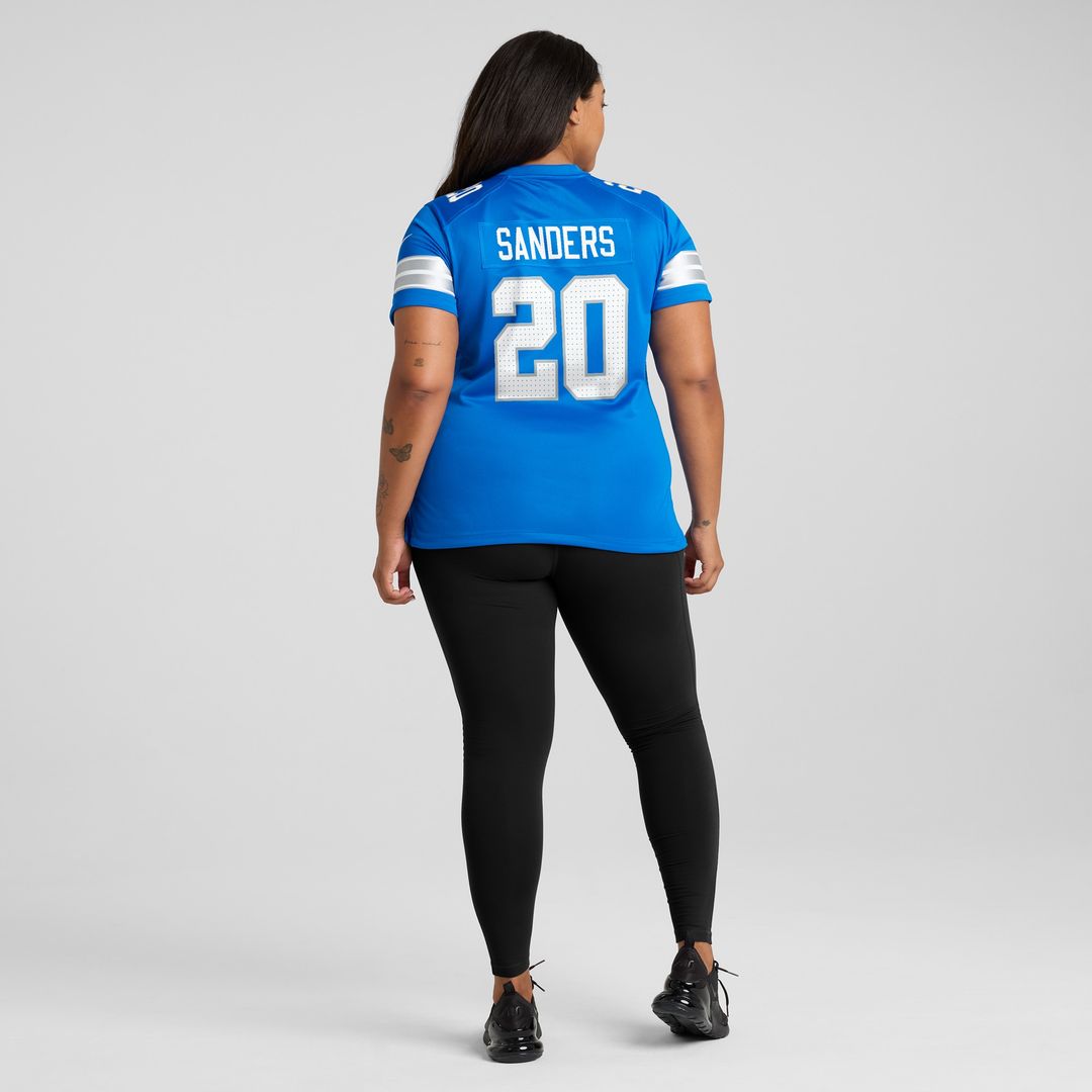 Barry Sanders Detroit Lions Nike Women's Retired Player Game Jersey - Blue