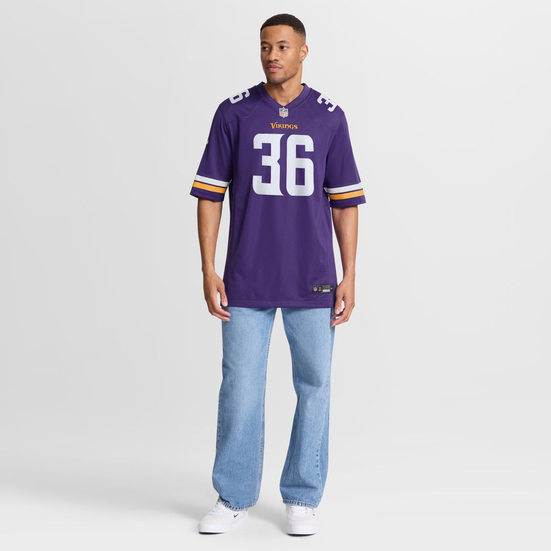 Zavier Scott Minnesota Vikings Nike Team Game Jersey -  Purple