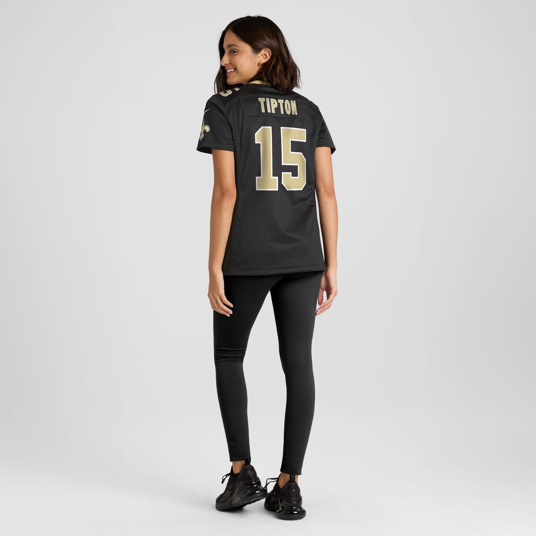 Mason Tipton New Orleans Saints Nike Women's Team Game Jersey -  Black